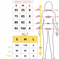 SİYAH ZİNCİR DETAYLI SIFIR KOL İSPANYOL PAÇA CROP TAKIM